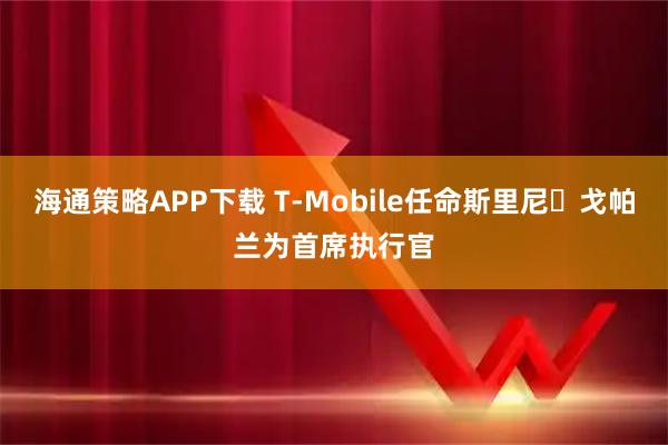 海通策略APP下载 T-Mobile任命斯里尼・戈帕兰为首席执行官
